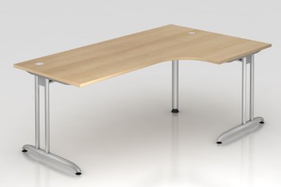 Winkelschreibtisch Berlin 200 cm Eiche